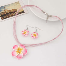 Load image into Gallery viewer, Flower Necklace Earrings